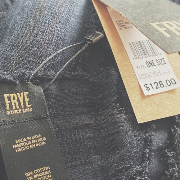 Frye Multicolor Striped Scarf - Picture 10 of 13